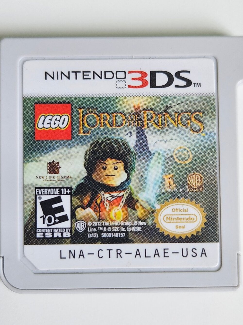 LEGO The Lord of The Rings (Nintendo 3DS, 2012) Cartridge Only